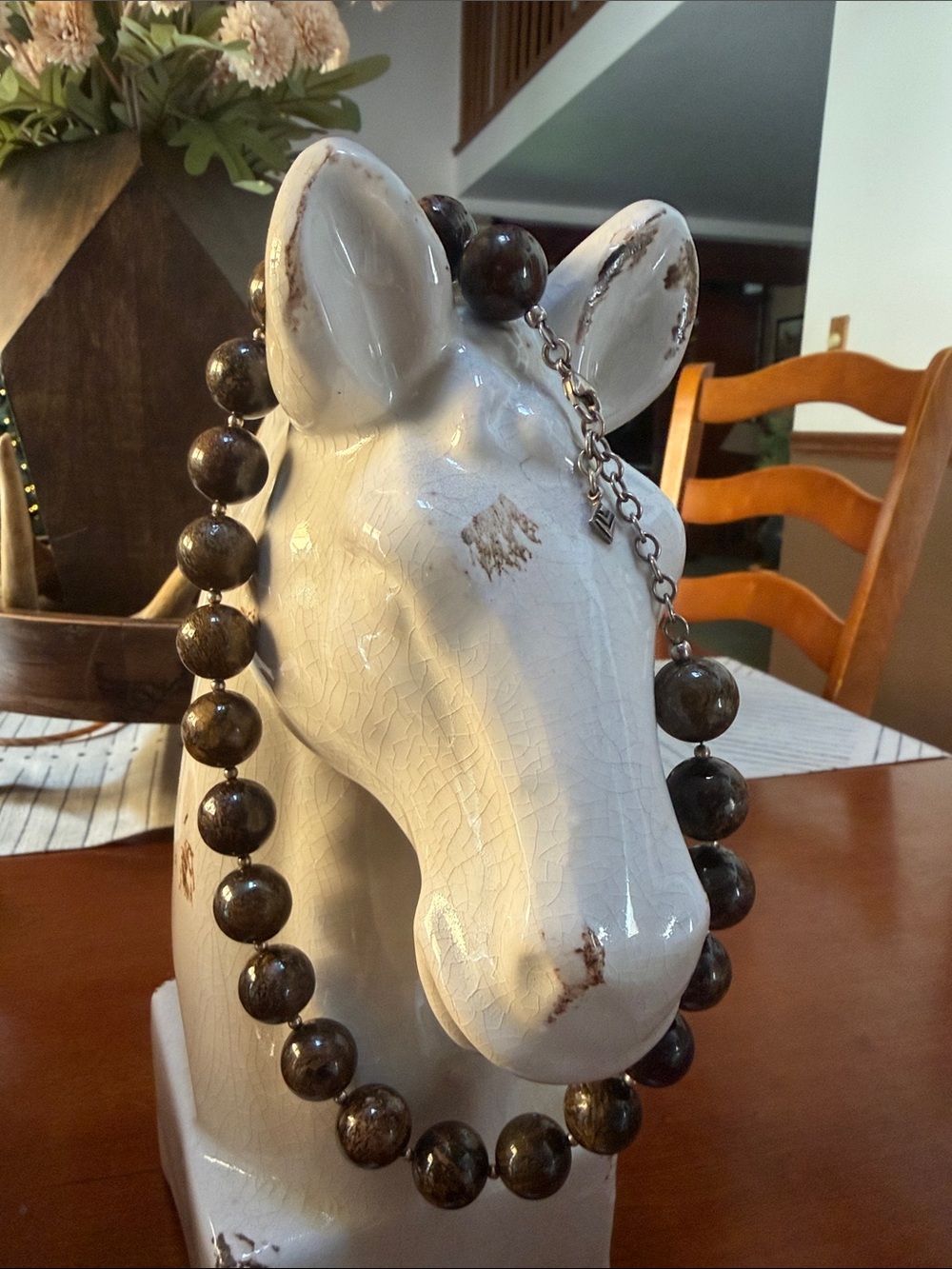 RARE SILPADA Bronzite necklace N-1382